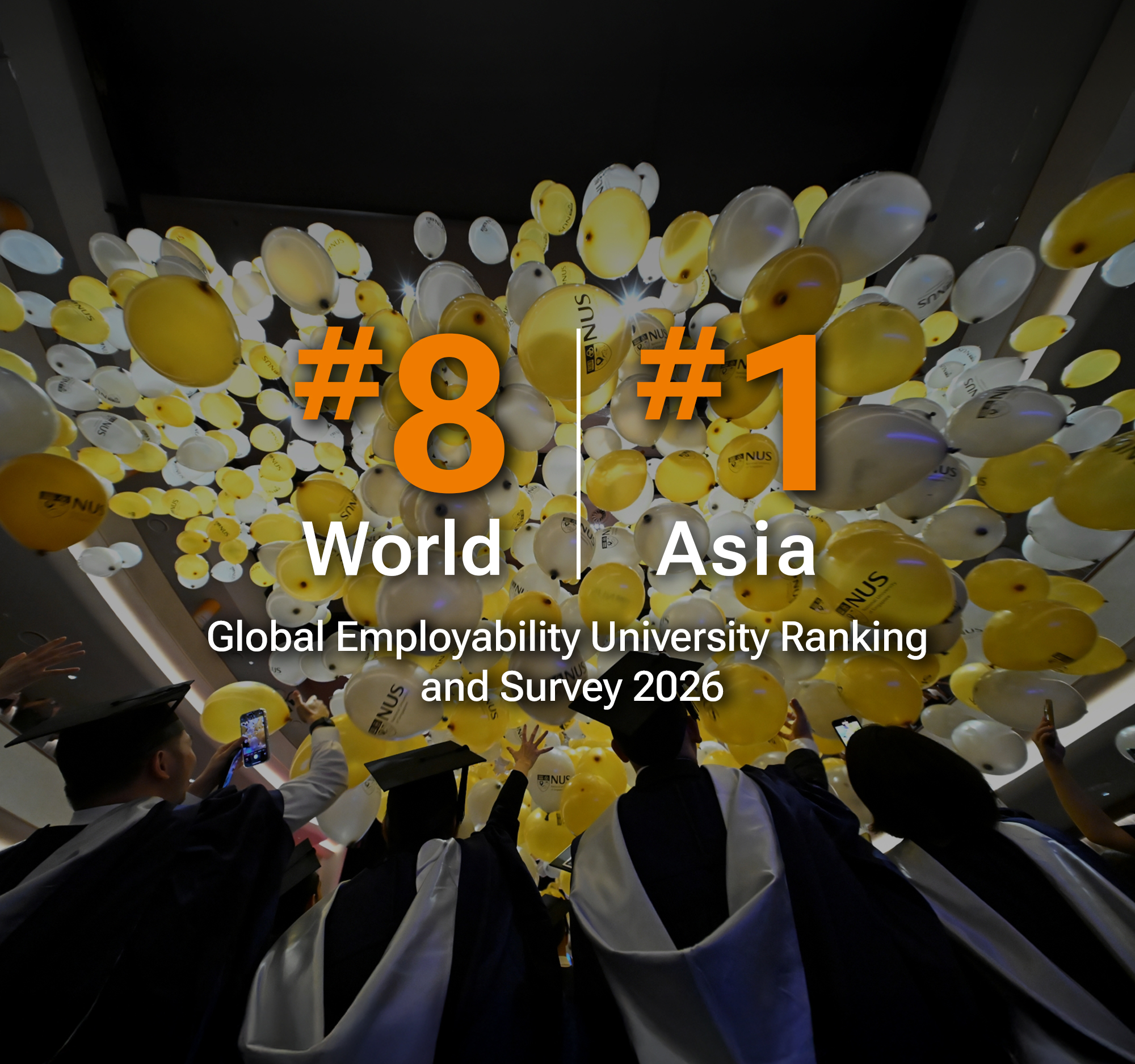 #8 in the world | #1 in Asia: Global Employability University Ranking and Survey 2026