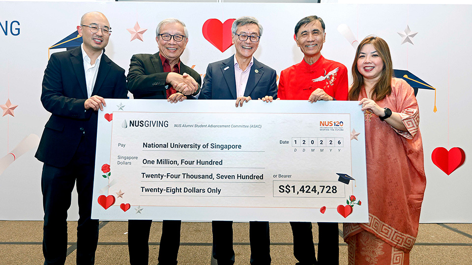 A legacy of love and giving: Celebrating 10 years of donors impacting lives at NUS